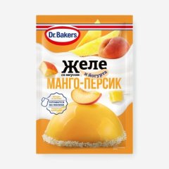 Желе "Манго-персик и йогурт" Dr. Bakers 33 г 30132
