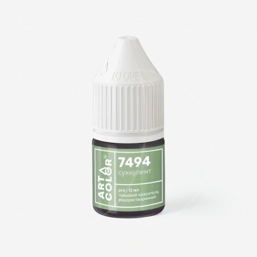 Краситель пищевой гелевый водорастворимый Art Color "Pro Суккулент" 12 мл 